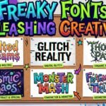 freaky font