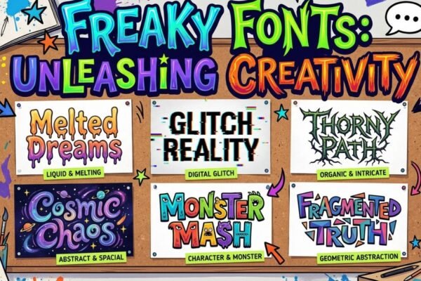 freaky font